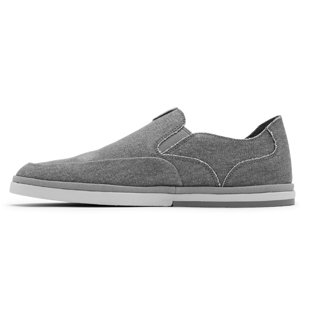 Rockport Mens Slip-On Grey - Austyn - UK 950-SQFKMC